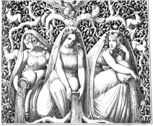Norns_(1832)_from_Die_Helden_und_Götter_des_Nordens,_oder_Das_Buch_der_sagen
