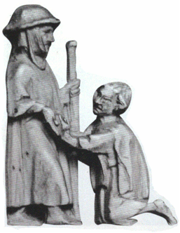 там виглядав земний поклон віруючого перед добрим християнином