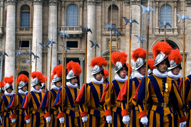 1506. Cohors pedestris Helvetiorum a sacra custodia Pontificis.jpg